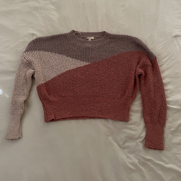 Landscape Mountain Boho Peasant Knit Hipster Hippie Chic Classy Winter Sweater - Picture 1 of 3